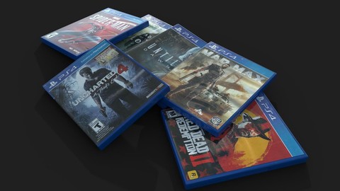 PS4 Game Boxes