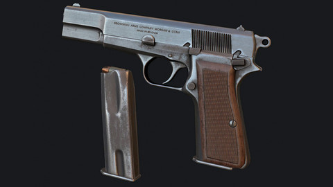 Free - PBR Pistol (Browning HP)