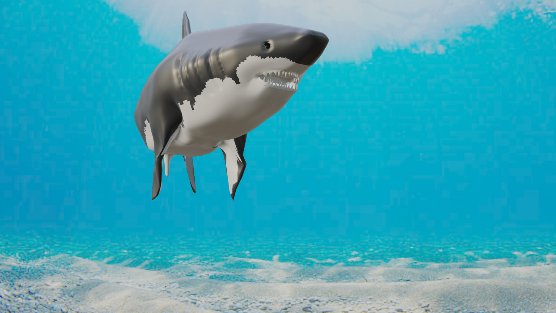 Neil Sneddon - Shark Blender 3D in FBX