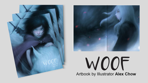 "WOOF" Artbook (PDF + BONUS TUTORIAL VIDEO)