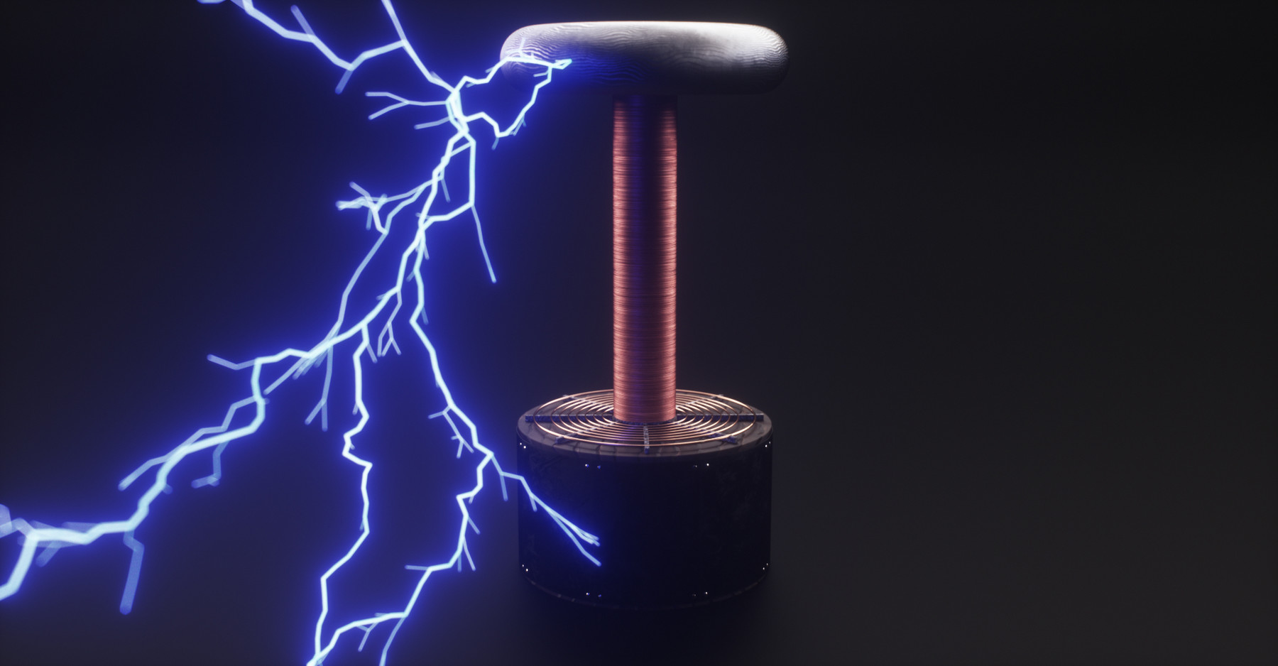 Tesla Coil 03 Lit 3D Model $39 - .obj .c4d .gltf .ma .max .upk