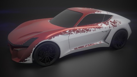Smart Material - Diffuse Automotive Material