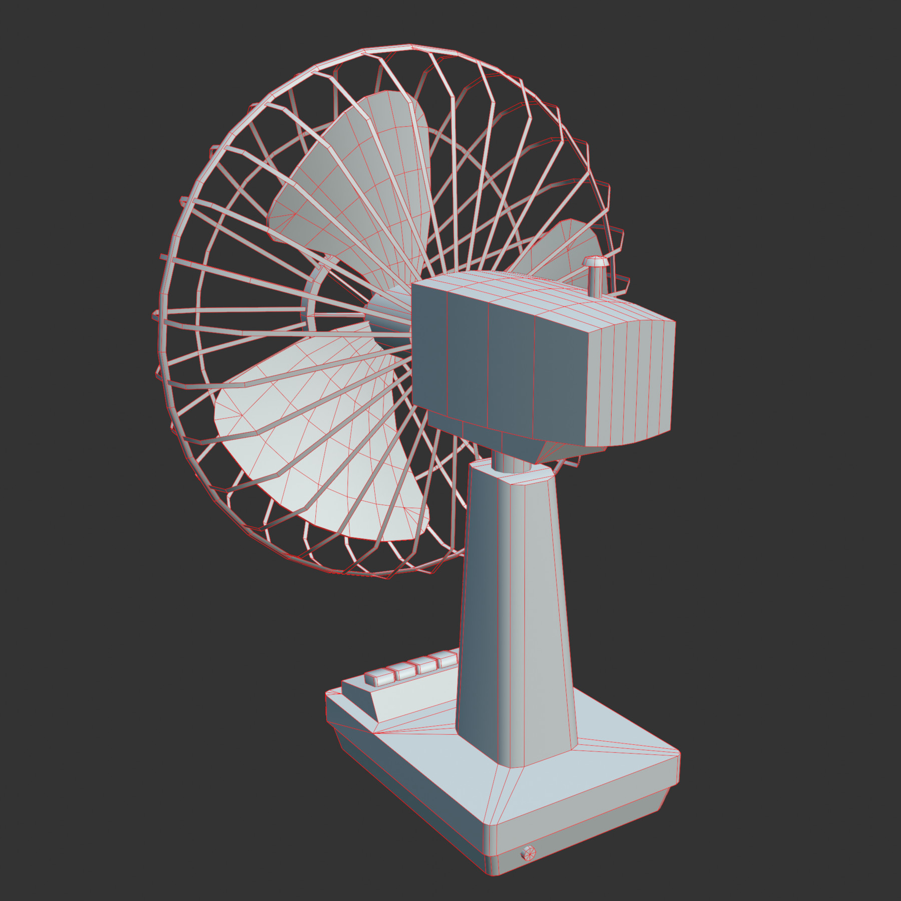 ArtStation - Retro Fan Clean | Game Assets