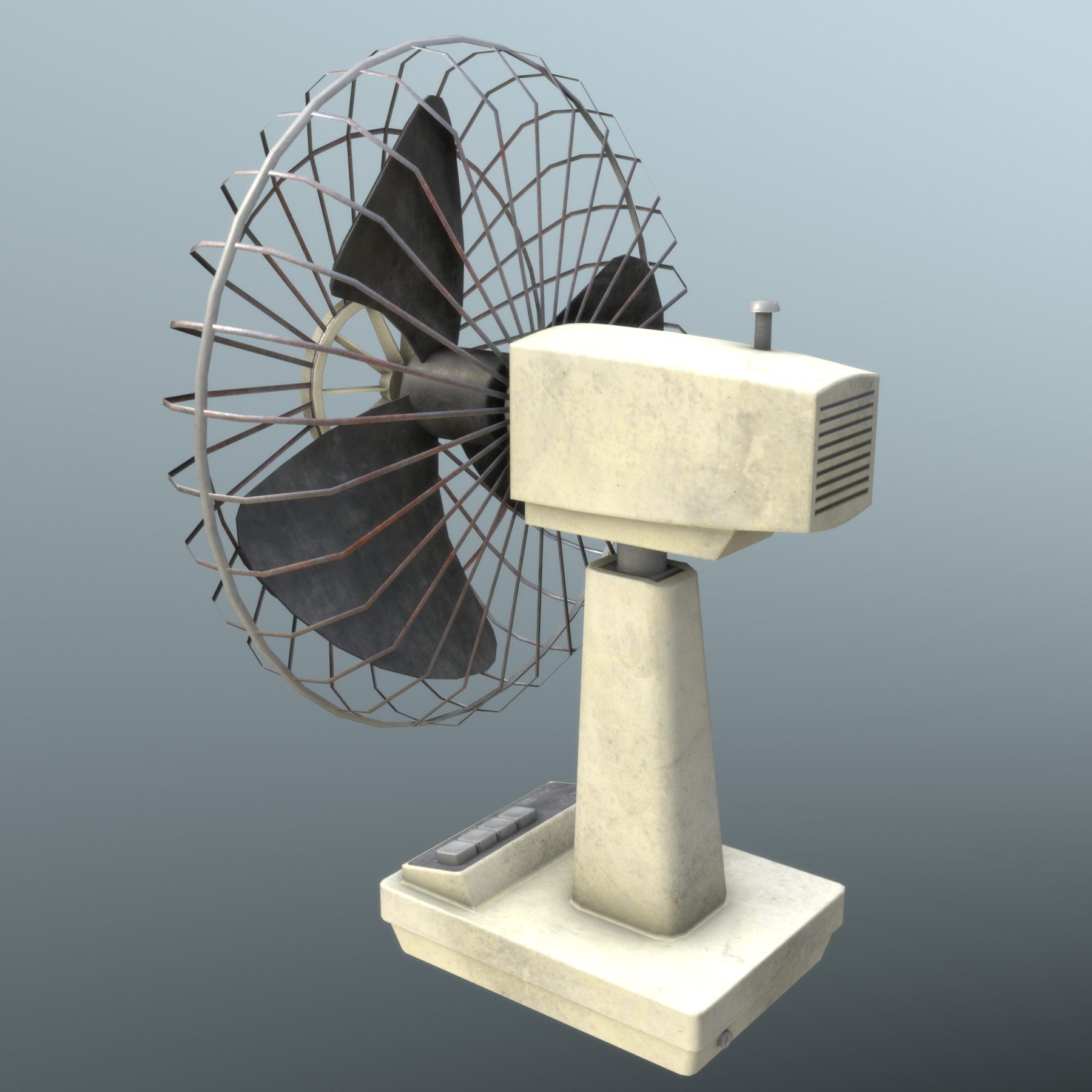 ArtStation - Retro Fan Old | Game Assets