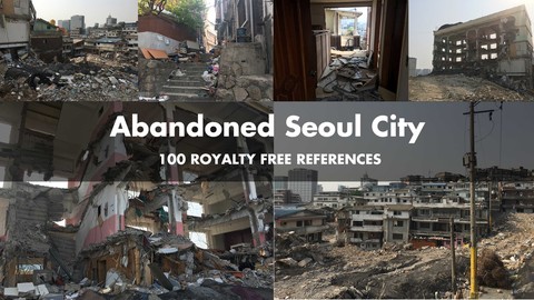 Abandoned Seoul City References Pack