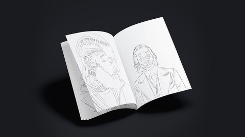 The Art Warriors Colouring Book