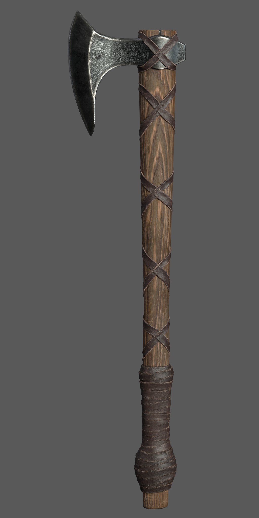 ArtStation Ragnar Lothbrook's Battle Axe Game Assets