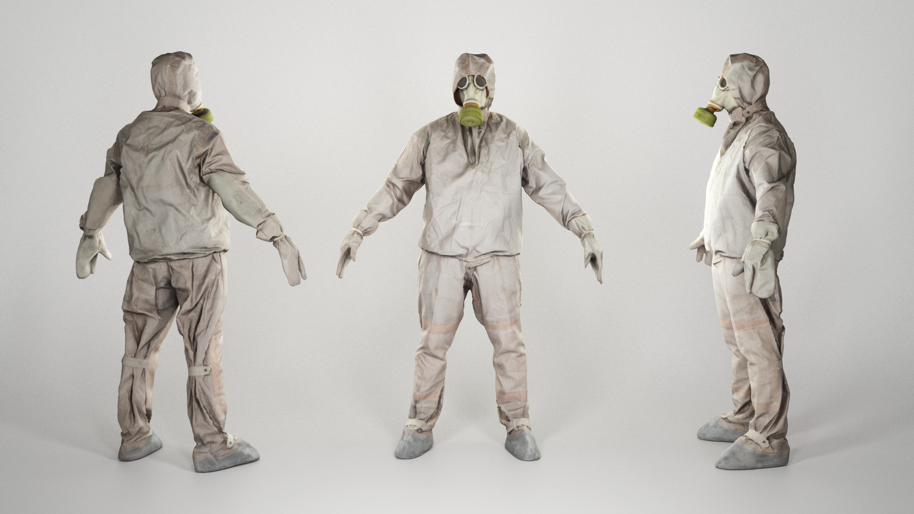 ArtStation - Soviet Liquidator of nuclear accident of Chernobyl in A ...