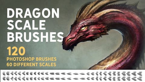 Dragon Scale Brush Set
