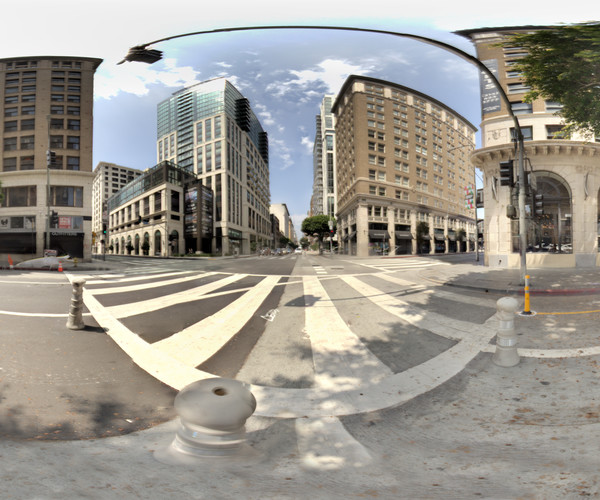 Artstation Hdri Day Downtown Los Angeles Resources