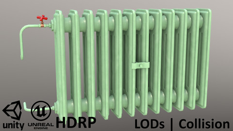 Old Radiator Green