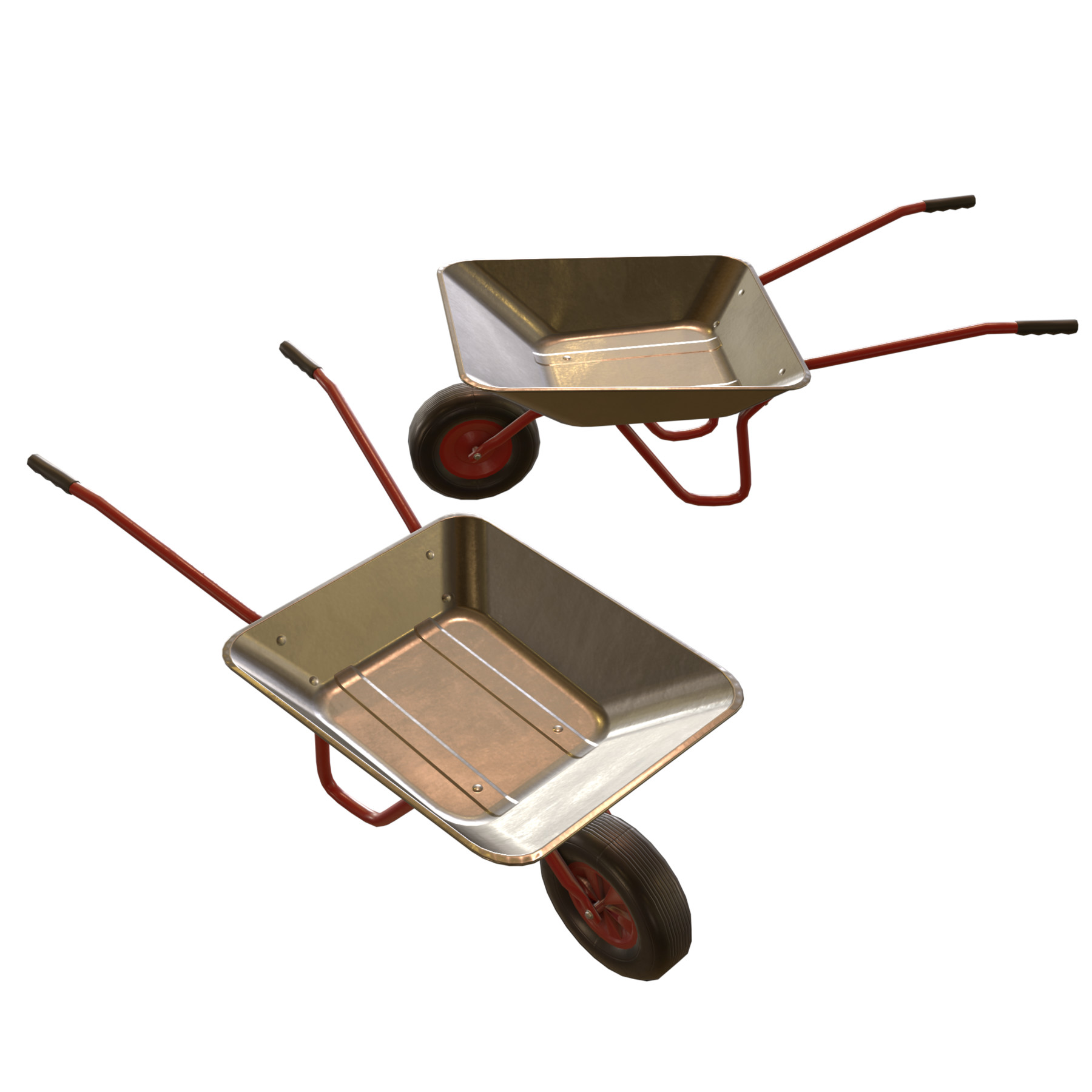 ArtStation Wheelbarrow Game Assets