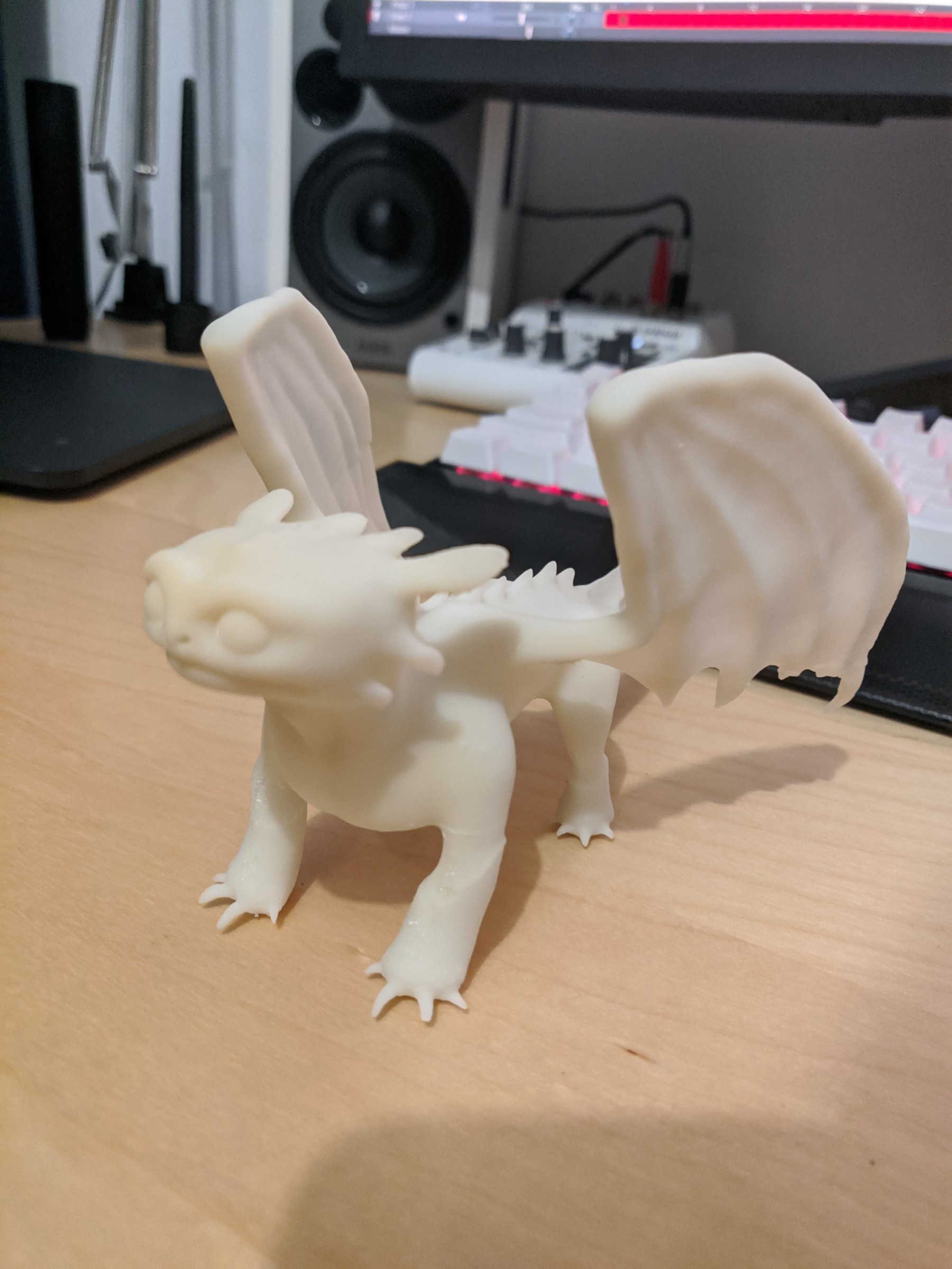 ArtStation - Toothless (from How To Train Your Dragon) - 3D Printing ...