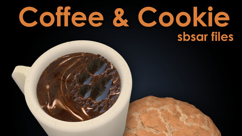 Coffee + Cookie Substance Materials
