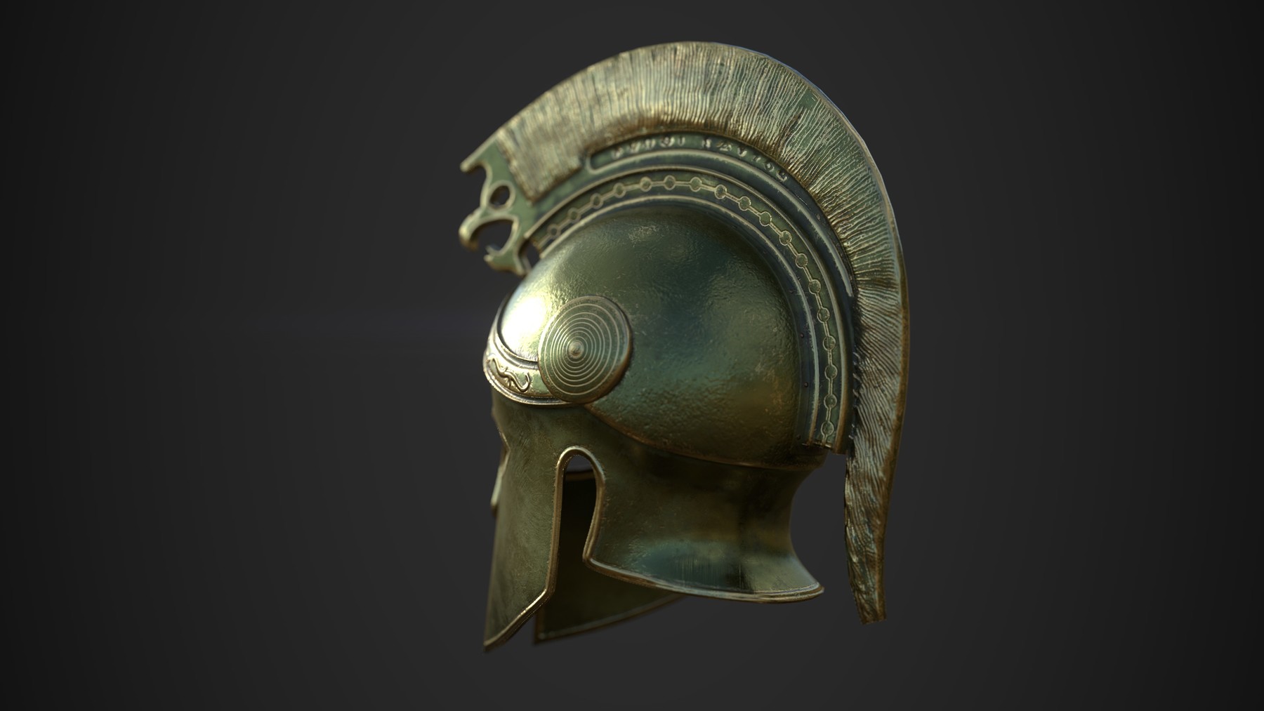 ArtStation - Greek Hoplite helmet (Macedonian 3rd century BC) | Resources