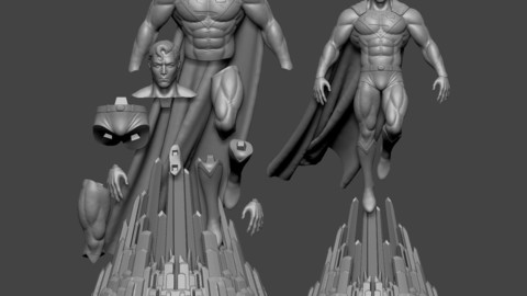 Superman-3D Printable