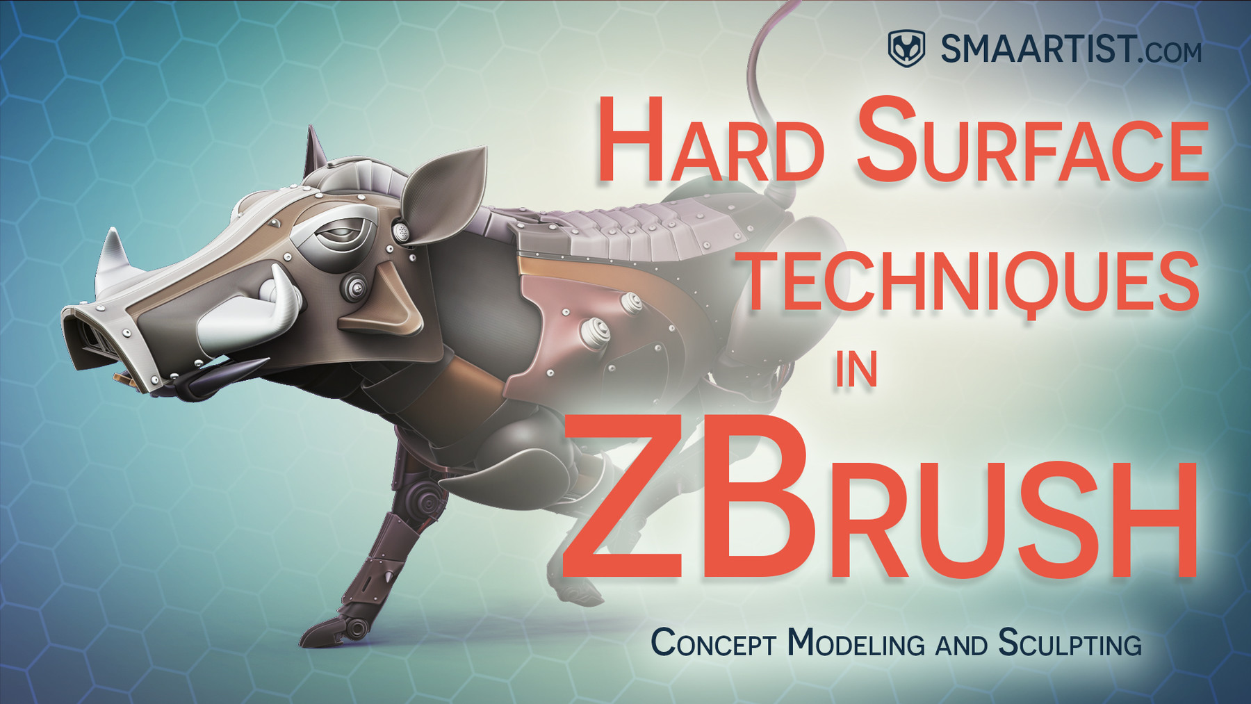 creating hard surface items in zbrush
