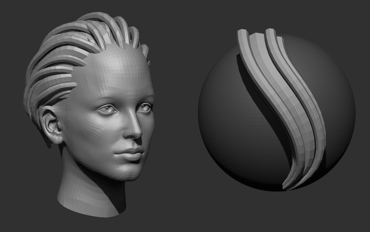 how to copy part of a model in zbrush