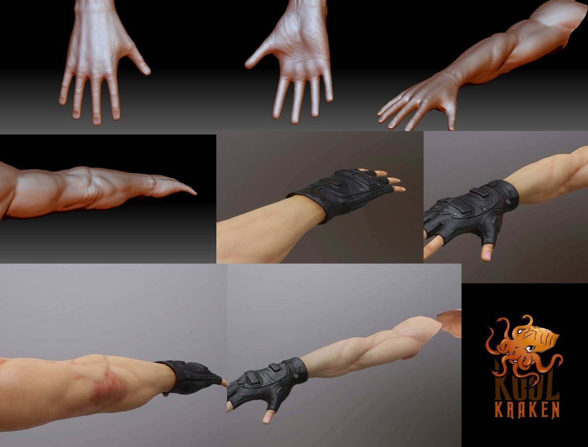 Artstation Hands Game Assets