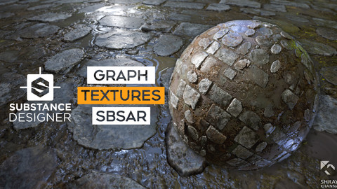 Substance Material I Textures I Wet Cobblestone Floor