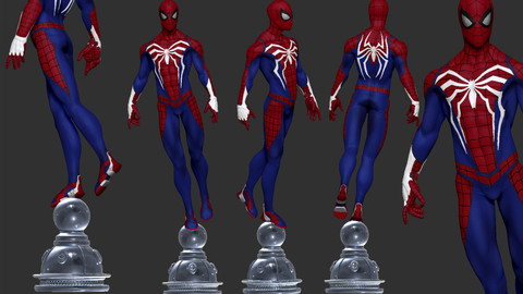 Spider-man PS4 Fanart - 3DPrint Ready