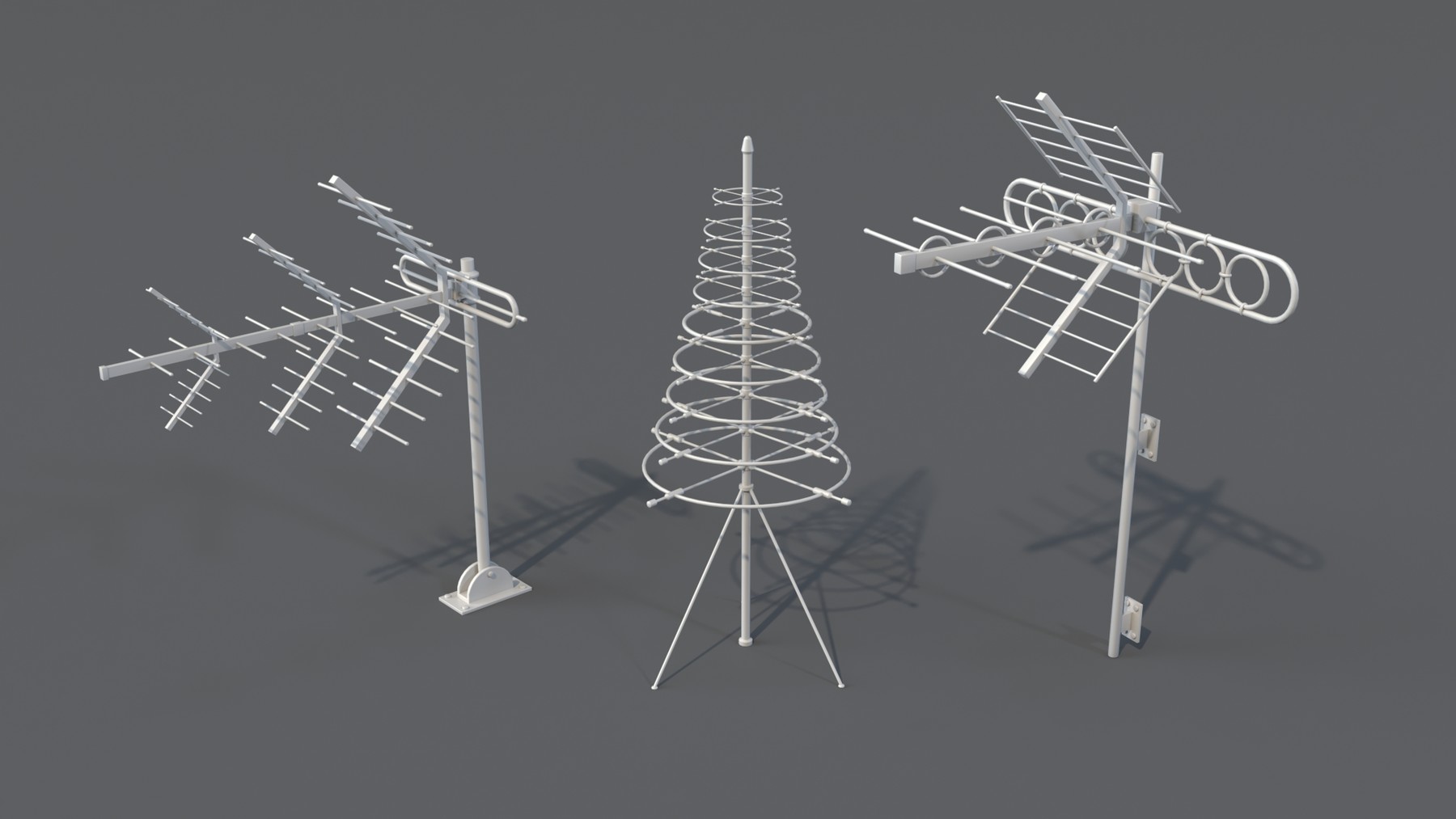 Artstation Antennas 20 Pieces Part 2 Game Assets