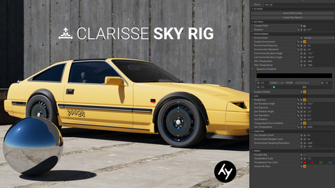Clarisse Sky Rig