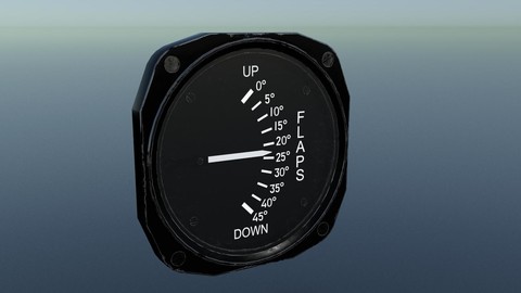 FLAPS POSITION GAUGE