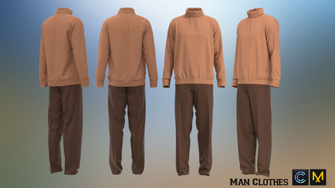 Man Clothes, Marvelous designer, Clo3d