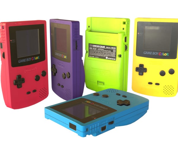 ArtStation - Gameboy Color | Game Assets