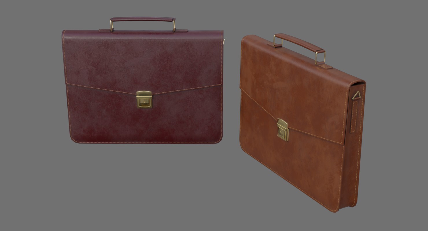 ArtStation Briefcase 1B Game Assets