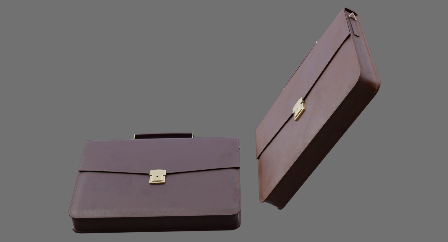 ArtStation Briefcase 1B Game Assets