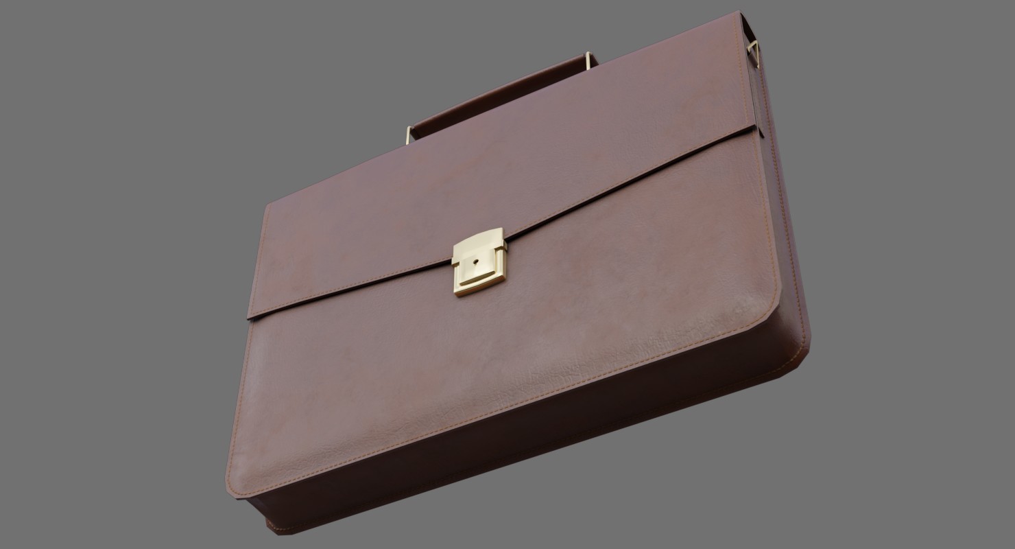 ArtStation Briefcase 1B Game Assets