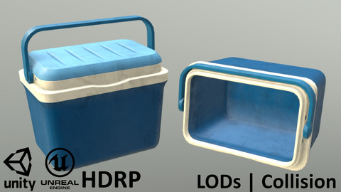 Plastic Cooler Dirty