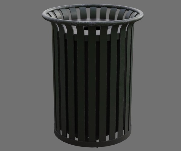 ArtStation Dustbin 4B Game Assets