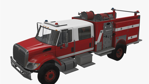 Fire Truck Red