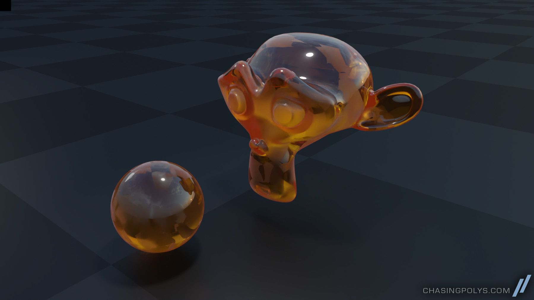 ArtStation - Glass Roughness Comparison (Blender)