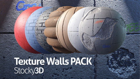 Texture Walls Pack - Stocky3D