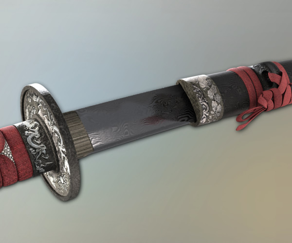 ArtStation - Katana and Sheath | Resources