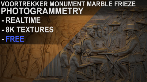 Voortrekker Monument Marble Relief