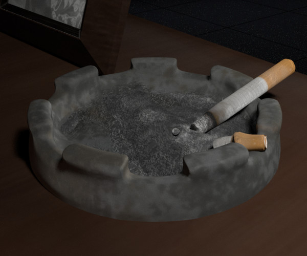 ArtStation Used Ashtray Resources