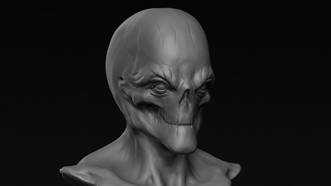 Alien Head 03