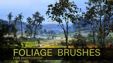 Eric Elwell's Foliage Brushes