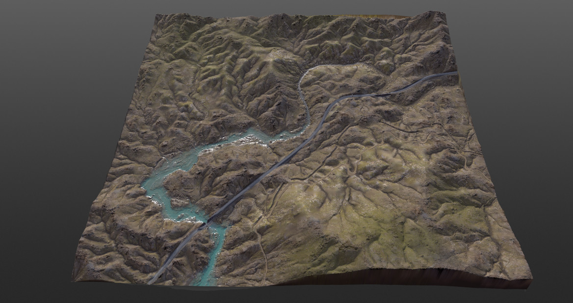 ArtStation - Valley 8K Terrain PBR Texture | Game Assets