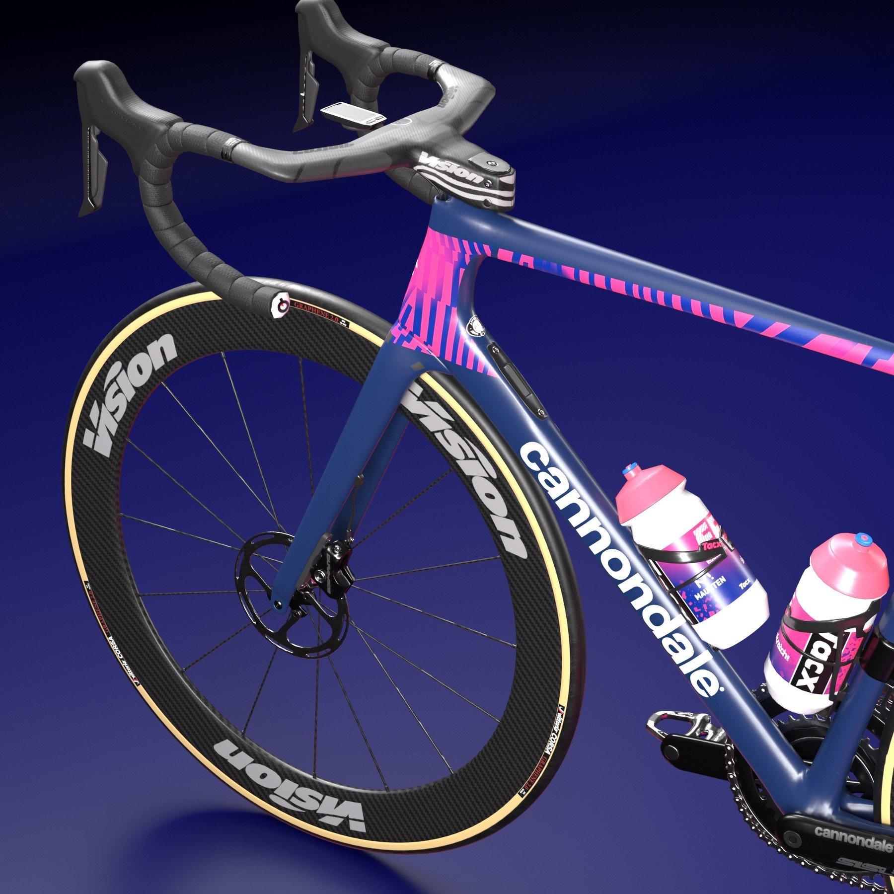 ArtStation - Bicycle Cannondale SuperSix EVO of Education First Pro ...