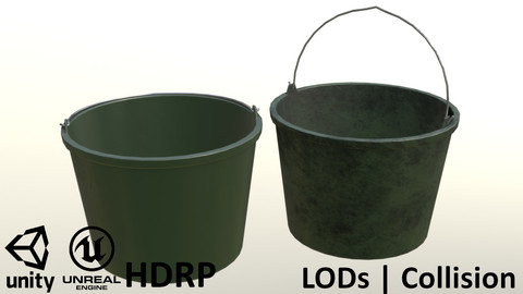 Plastic Garden Bucket