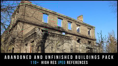 Abandoned and unfinished buildings Pack