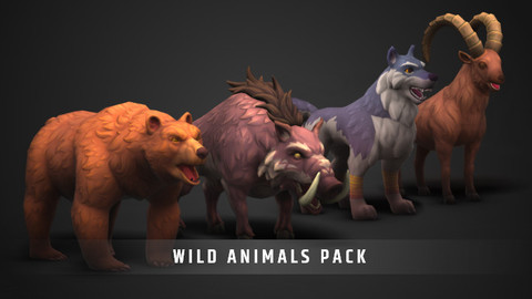 Stylized Wild Animals Pack