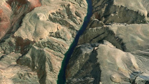 Grand Canyon v2 3D Model