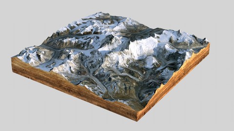 Mount Everest 3D Model